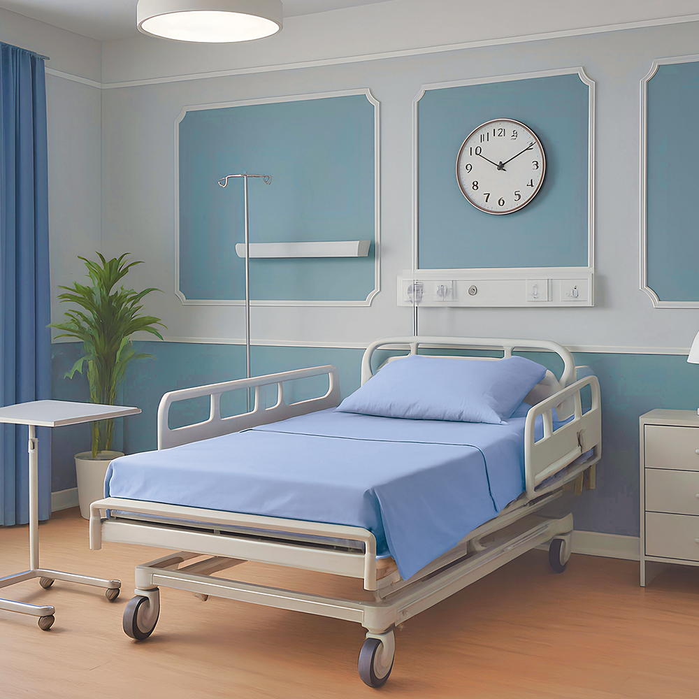 SÁBANA REGULAR HOSPITALARIA AZUL