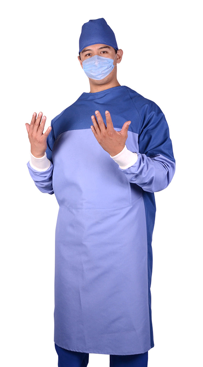 BATA CIRUJANO CRUZADA COMBINADA