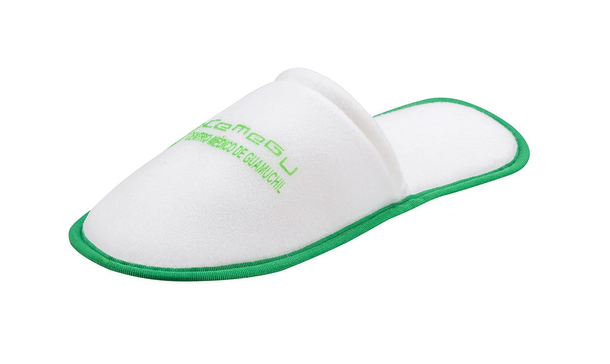 PANTUFLA TRADICIONAL VERDE CLARO