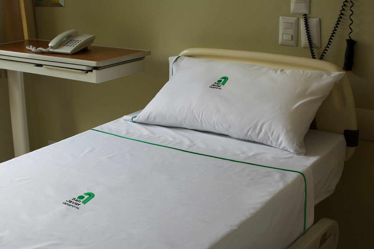 SABANA HOSPITALARIA BIES VERDE CON LOGO