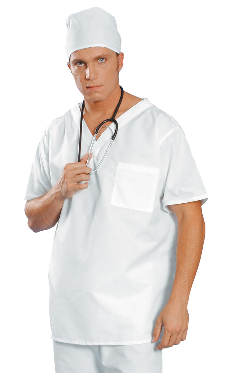 UNIFORME QUIRURGICO TRADICIONAL BLANCO
