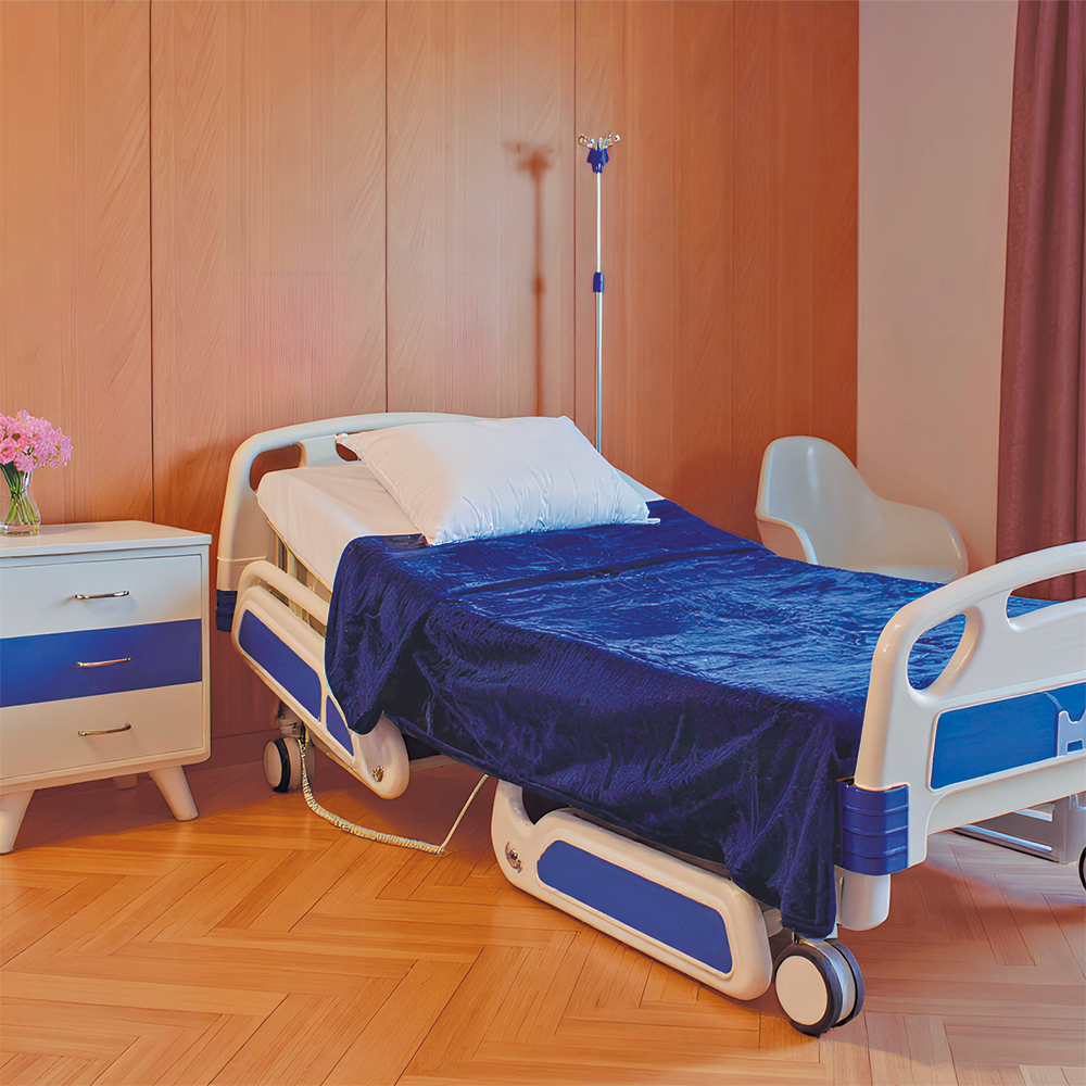 COBERTOR MINK AZUL MARINO