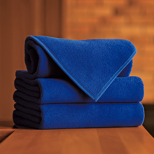 TOALLA BAÑO AZUL REY 150 X 80