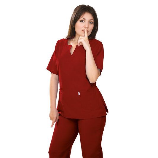 UNIFORME QUIRURGICO DE DAMA TINTO