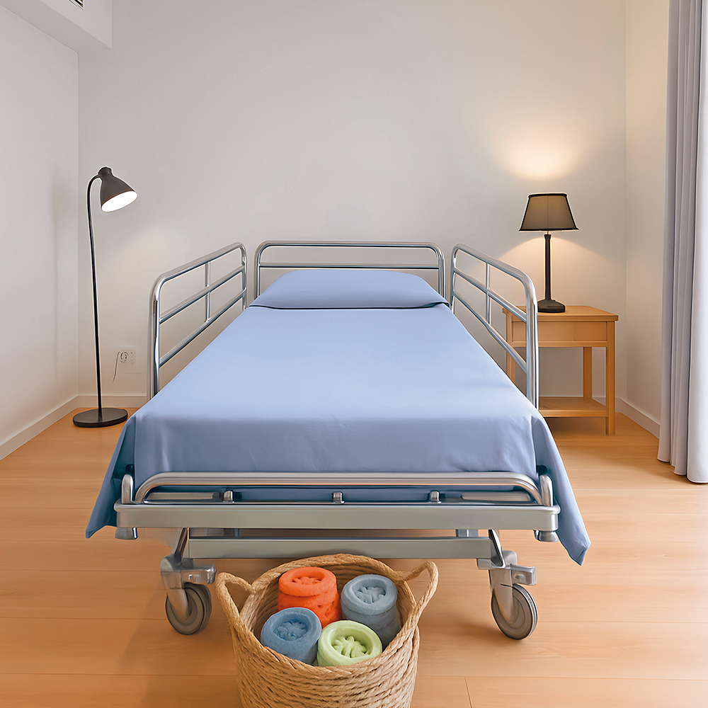 SÁBANA REGULAR HOSPITALARIA AZUL
