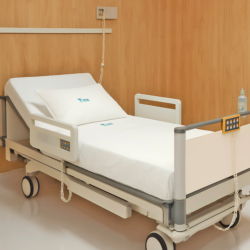 SÁBANA REGULAR HOSPITALARIA BLANCA PERSONALIZADA