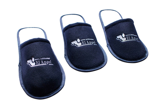PANTUFLA TRADICIONAL AZUL